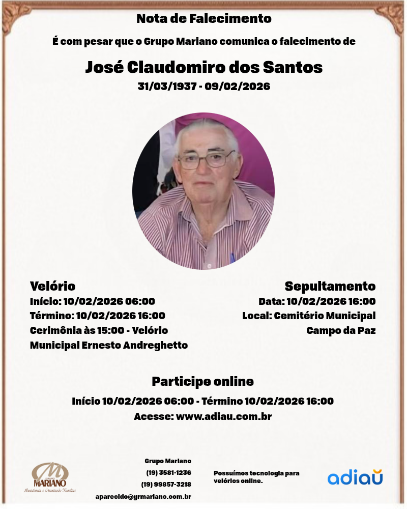 José Claudomiro dos Santos