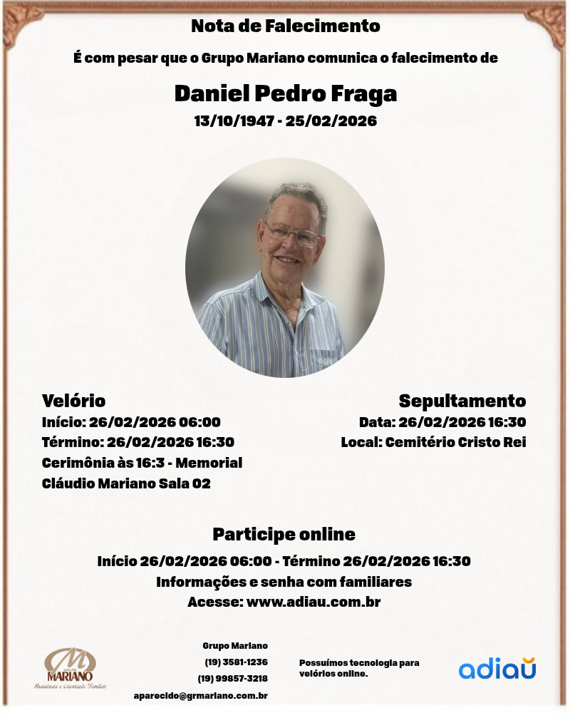 Daniel Pedro Fraga Daniel Pedro Fraga