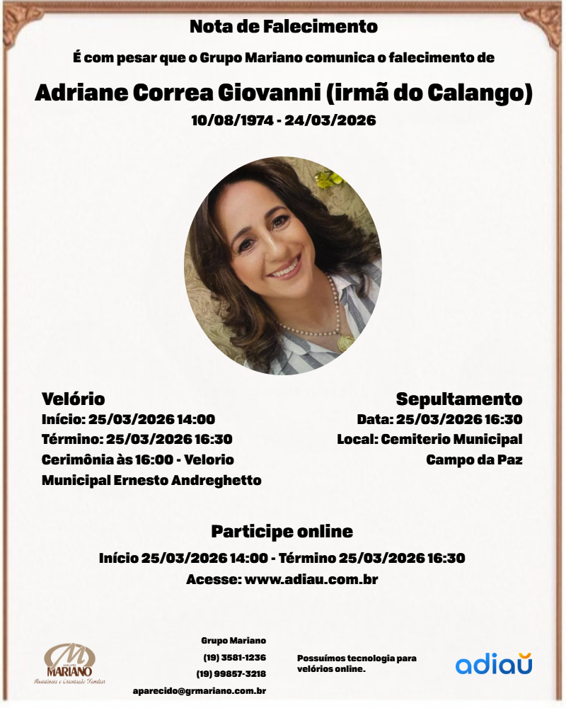 Adriane Correa Giovanni Adriane Correa Giovanni