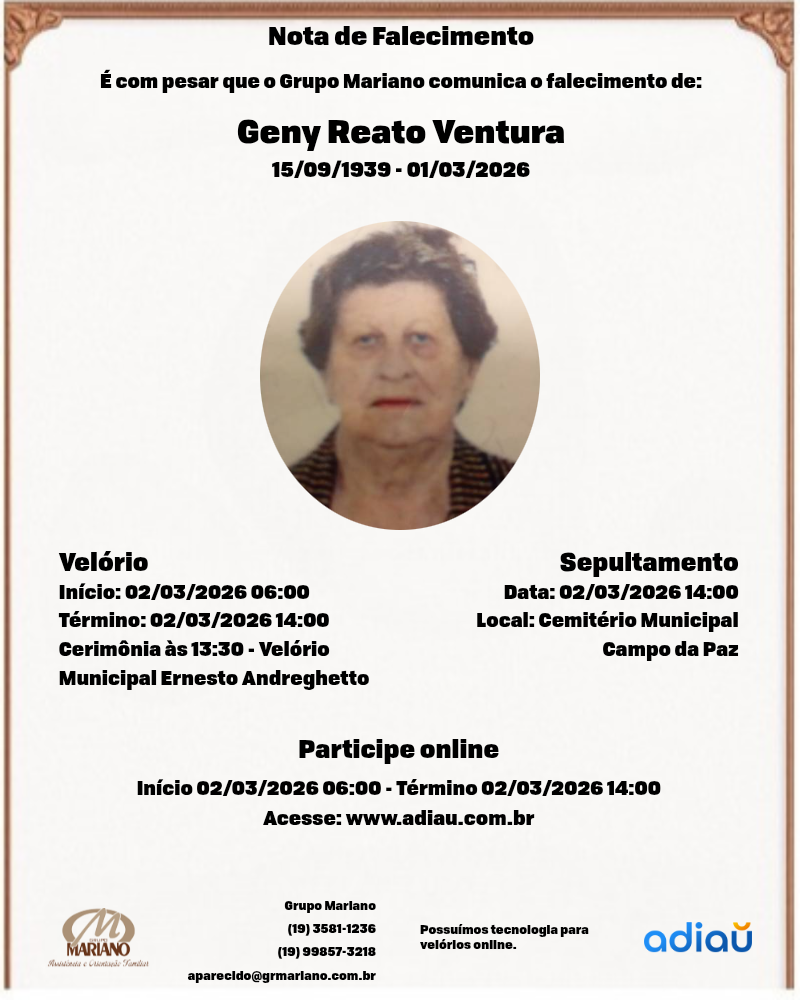 Geny Reato Ventura Geny Reato Ventura