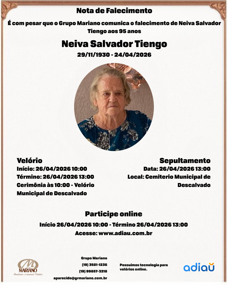Neiva Salvador Tiengo