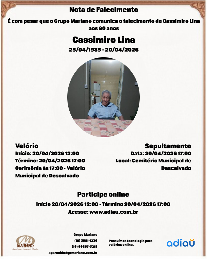Cassimiro Lina