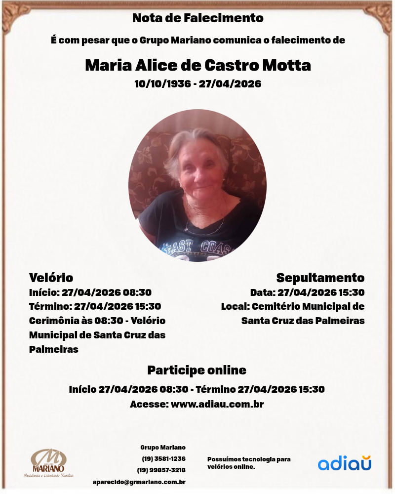 Maria Alice de Castro Motta