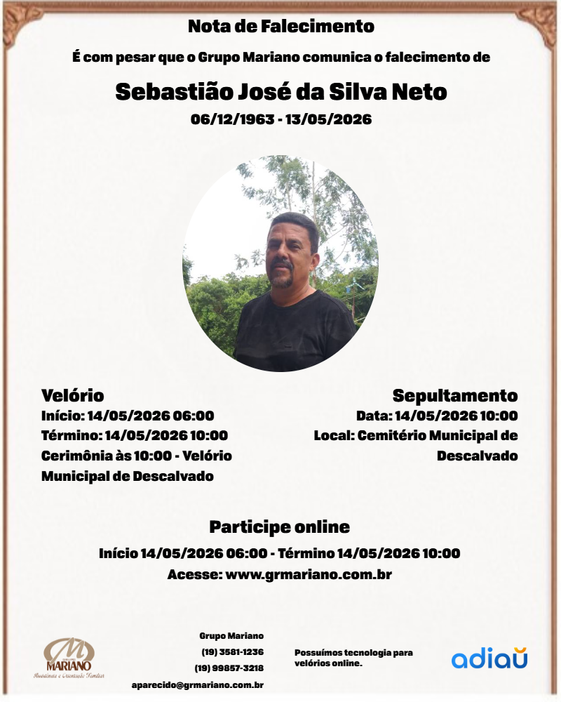 Sebastiao José da Silva Neto