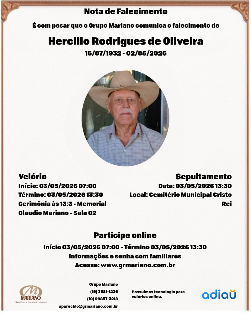 Hercilio Rodrigues de Oliveira