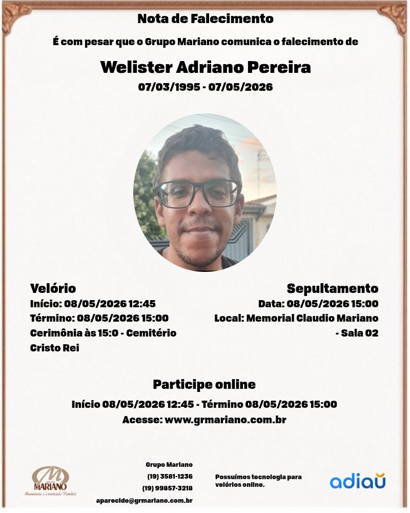 Welister Adriano Pereira