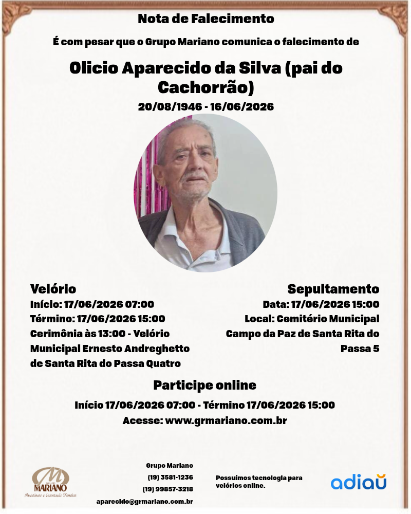 Olicio Aparecido da Silva