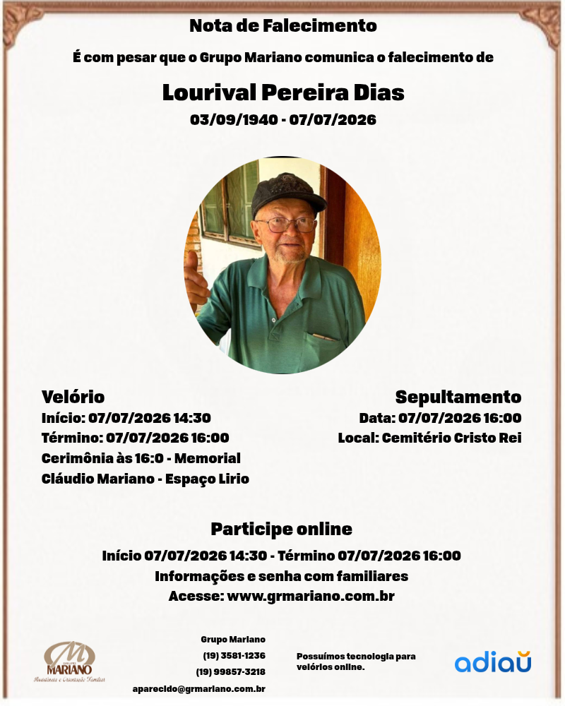 Lourival Pereira Dias Lourival Pereira Dias