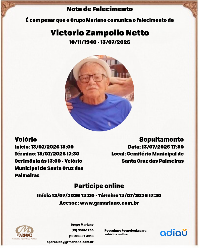 Victorio Zampollo Netto Victorio Zampollo Netto