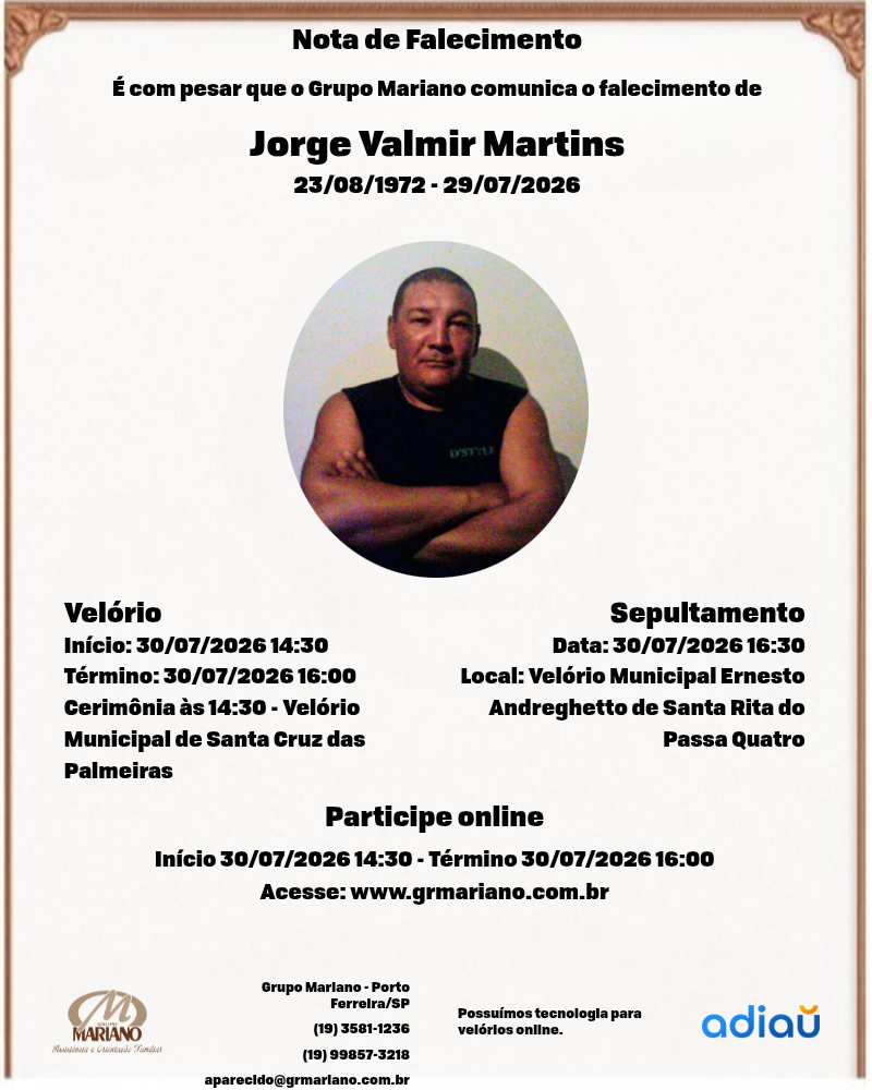 Jorge Valmir Martins