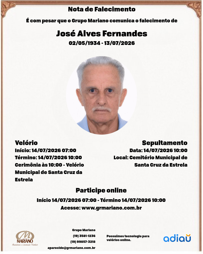 José Alves Fernandes José Alves Fernandes