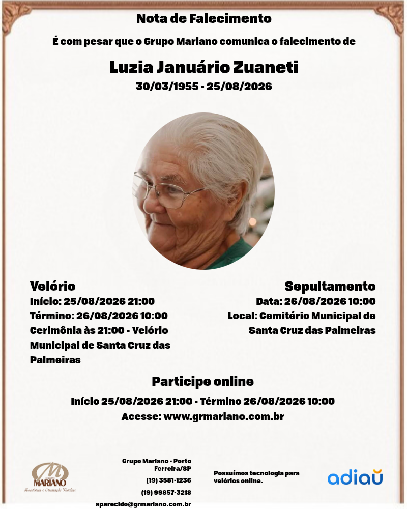 Luzia Januário Zuaneti