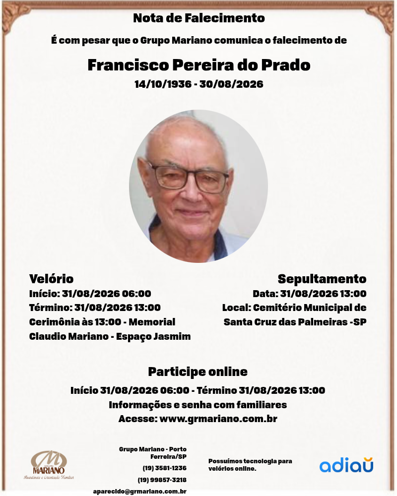 Francisco Pereira do Prado (Chico) Francisco Pereira do Prado (Chico)