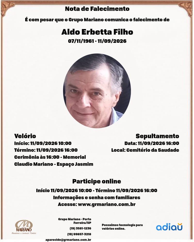 Aldo Erbetta Filho