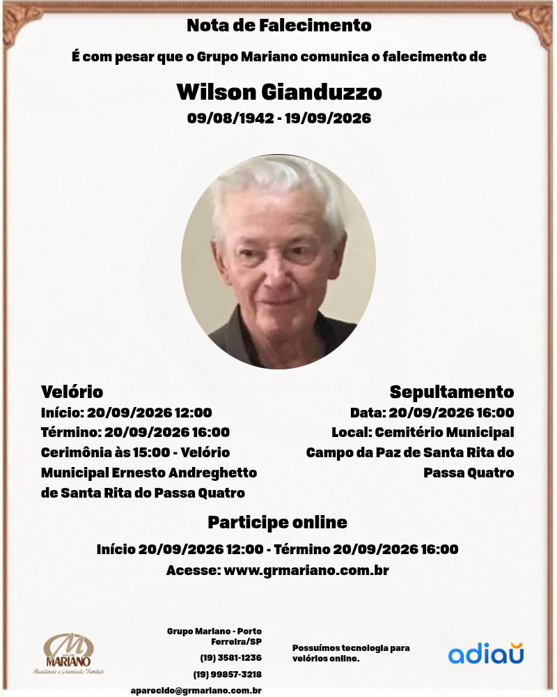 Wilson Gianduzzo Wilson Gianduzzo