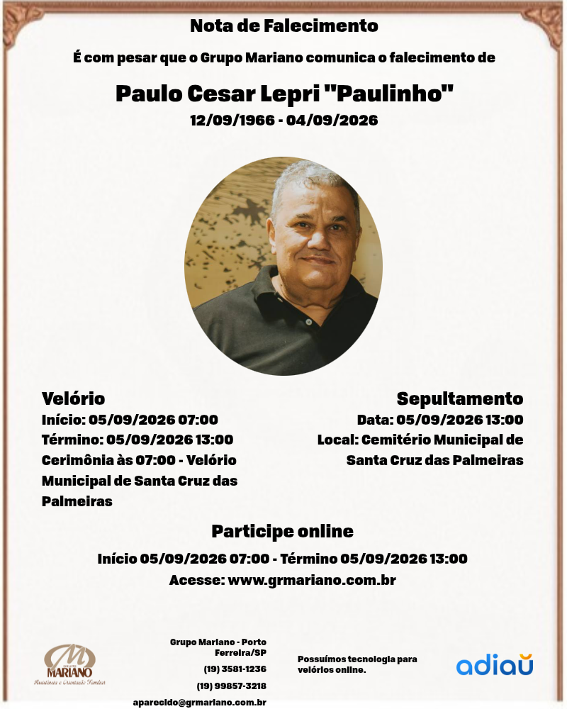 Paulo Cesar Lepri “Paulinho”