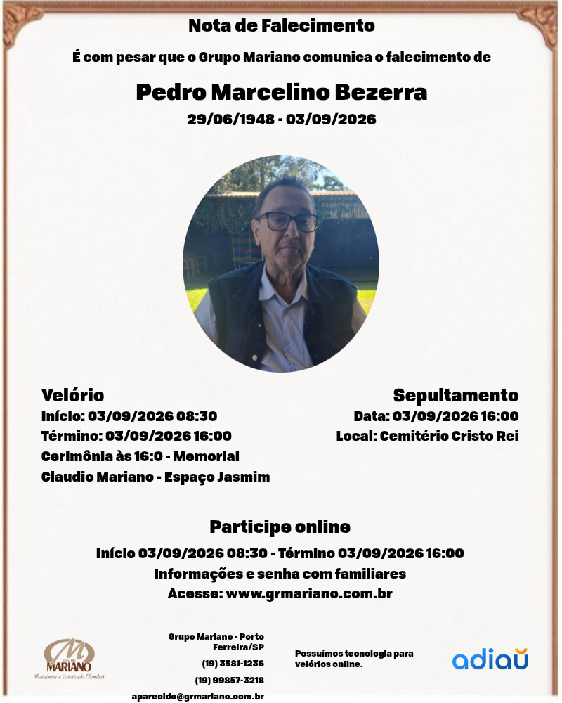 Pedro Marcelino Bezerra