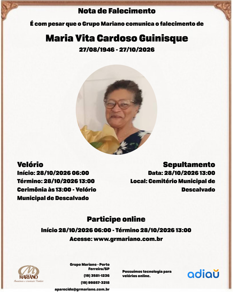 Maria Vita Cardoso Guinisque