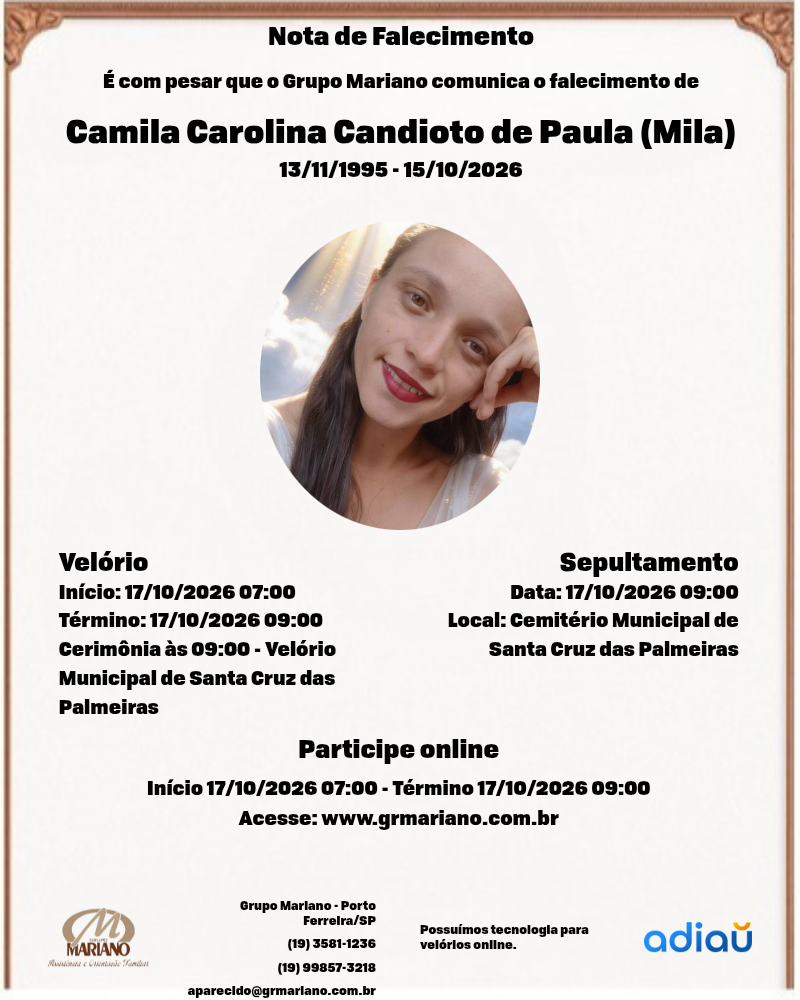 Camila Carolina Candioto de Paula