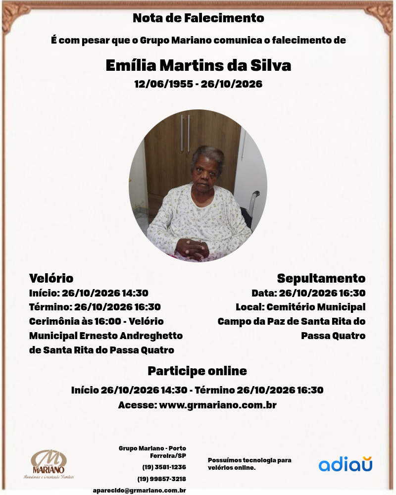 Emília Martins da Silva Emília Martins da Silva